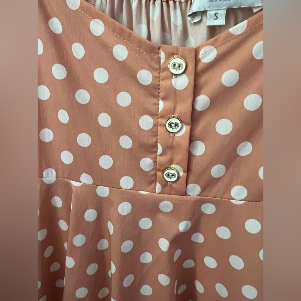 CAROLINE CONSTAS Dina Mini Dress In Pink Size Small New - Picture 6 of 10